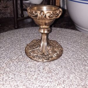 Godinger Silver Plated Elegant Candlestick Holder